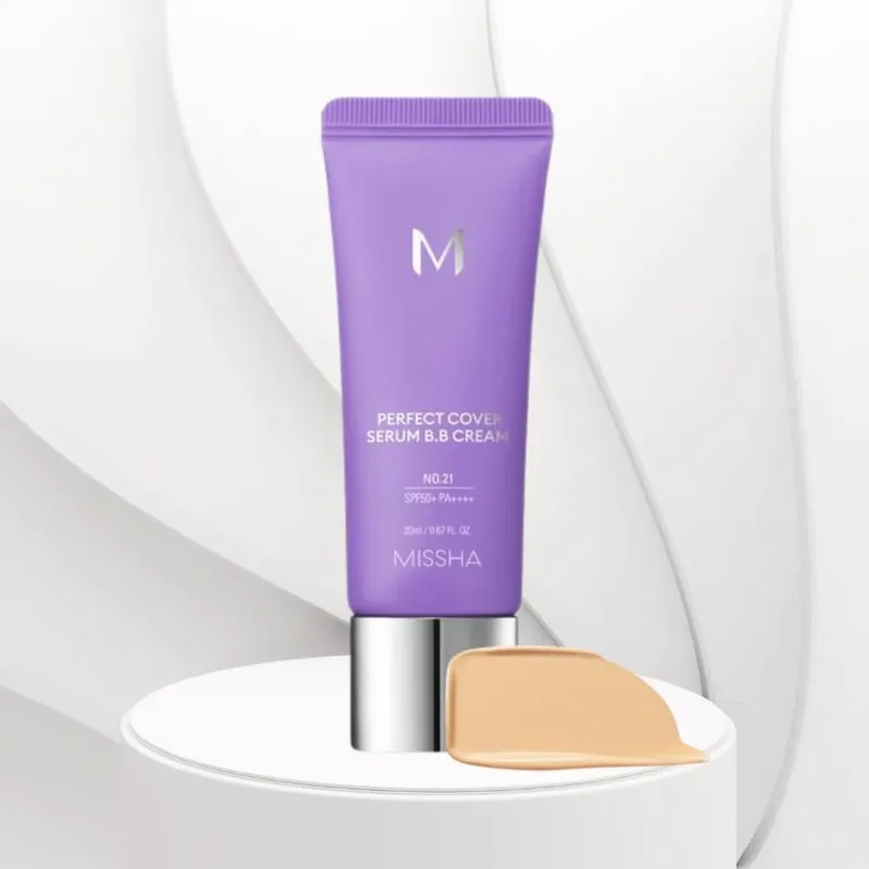 Missha M Perfect Cover Serum BB Cream #25 Warm Μπεζ SPF50+ 20ml