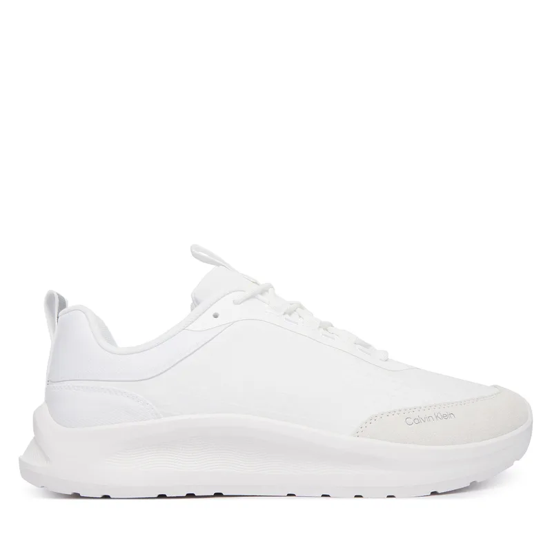 Αθλητικά Calvin Klein Light Eva Runn Laceup Aop HM0HM02343 Λευκό