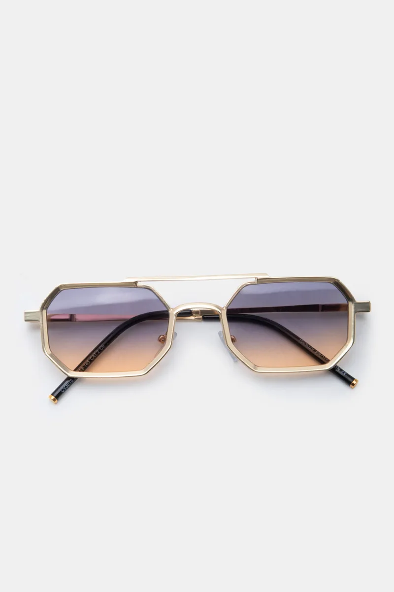 Γυαλιά Ηλίου Vanguard Octagonal Aviator - Κίτρινο