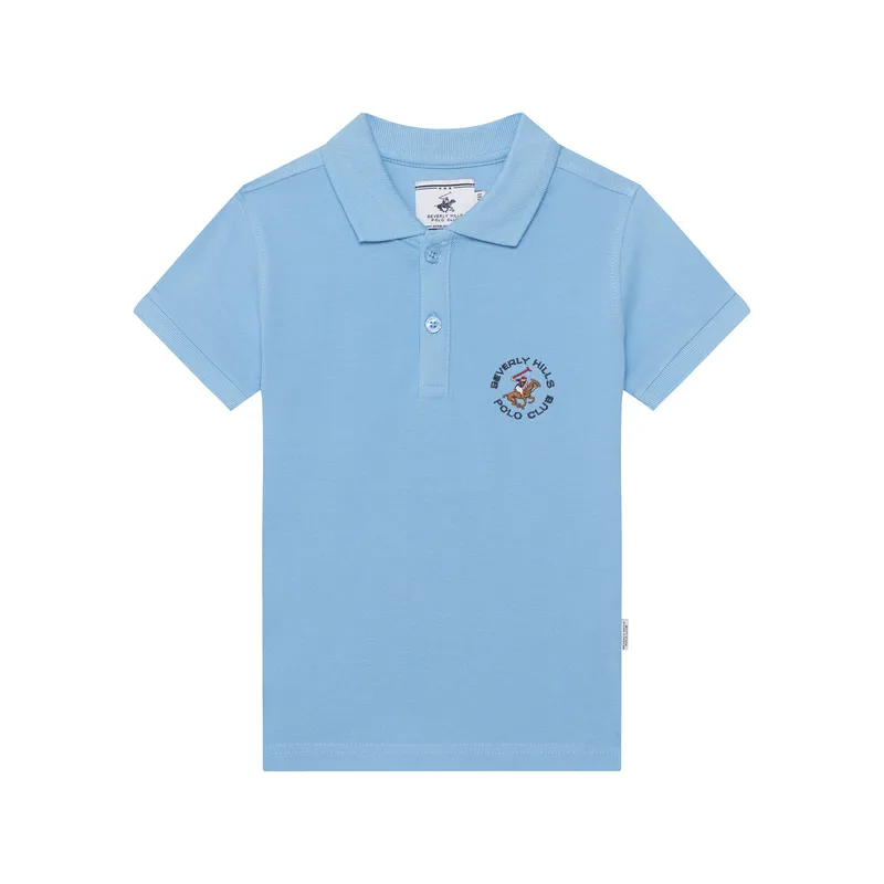 Beverly Hills Polo Club Polo P-SS26B-P42560 Μπλε Regular Fit