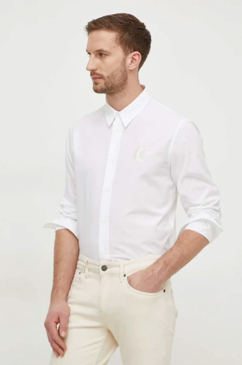 Βαμβακερό πουκάμισο Just Cavalli