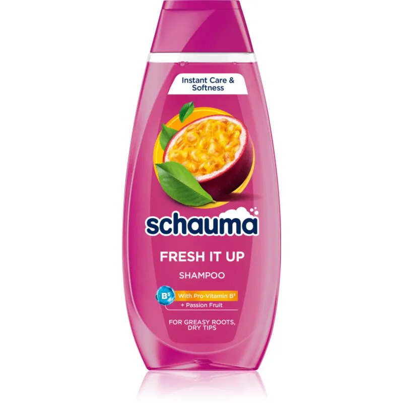 Schwarzkopf Schauma Fresh it up δροσιστικό σαμπουάν για λιπαρό τριχωτό της κεφαλής και ξηρές άκρες 400 ml