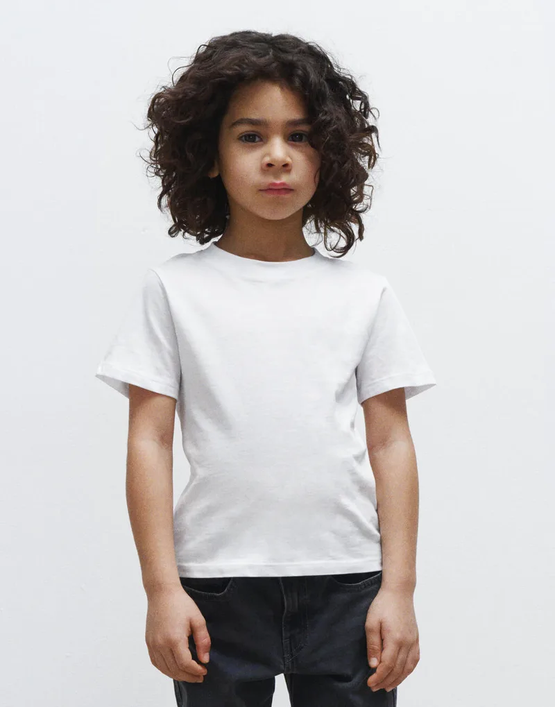Παιδικό T-Shirt True Blanks by H&M 1148744 White