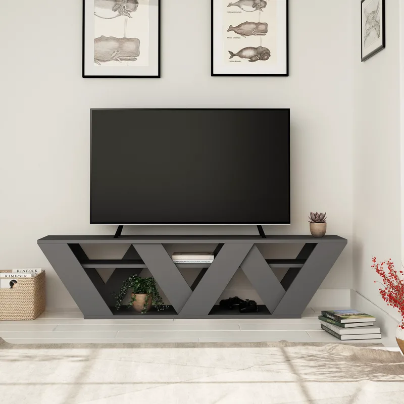 Βάση Τηλεόρασης Ralla - Anthracite 855Dte3069 (158x40x30)