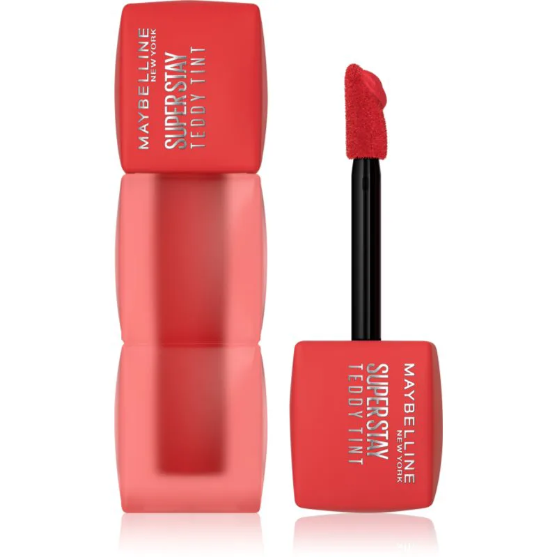 MAYBELLINE NEW YORK SuperStay Teddy Tint Ultra ματ κραγιόν διαρκείας απόχρωση 30 Coquettish 5 ml