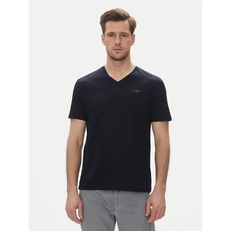 Aeronautica Militare T-Shirt 251TS2418J683 Σκούρο μπλε Regular Fit