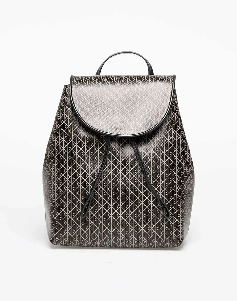 CALVIN KLEIN JEANS AOP FLAP BACKPACK LV04F3271G-2XA JetBlack