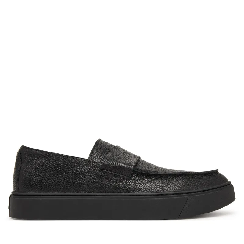 Loafers Calvin Klein Hybrid Clean Loafer Band Tum Lth HM0HM02184 Μαύρο