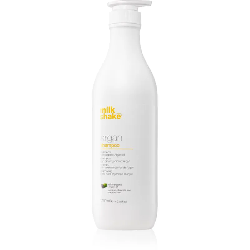 milk_shake® Argan Shampoo σαμπουάν αργάν για όλους τους τύπους μαλλιών 1000 ml