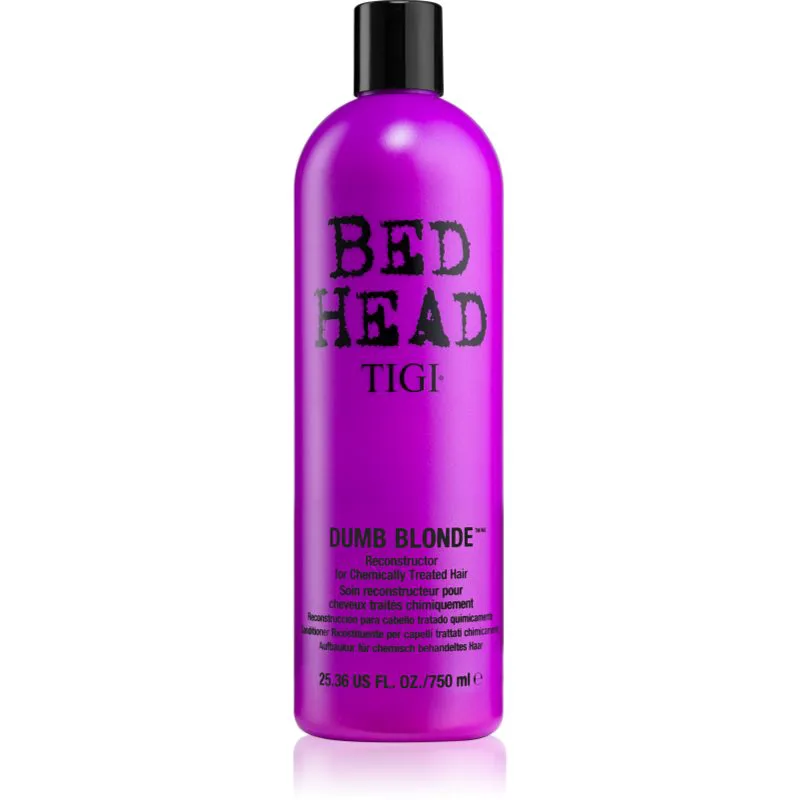 TIGI Bed Head Dumb Blonde κοντίσιονερ για χημικά επεξεργασμένα μαλλιά 750 ml
