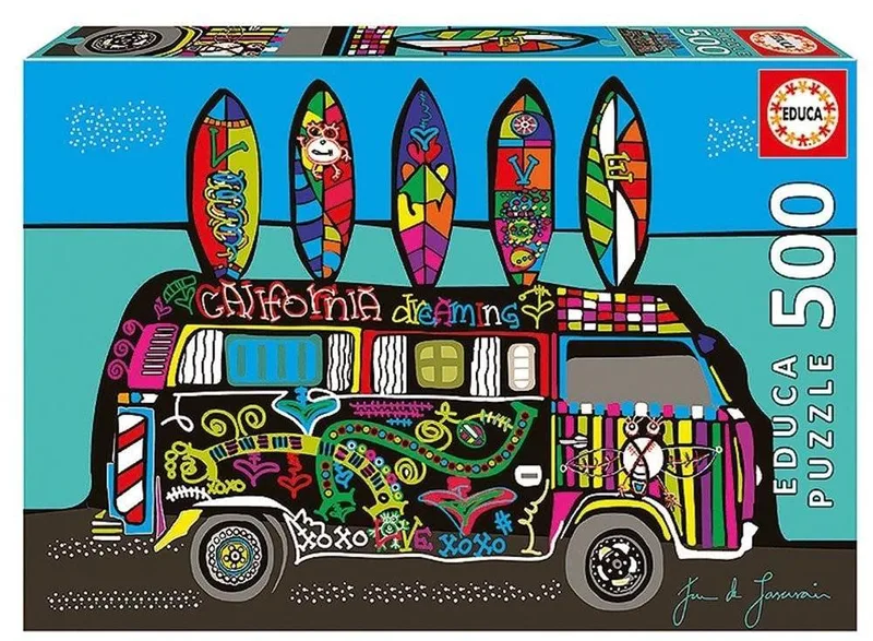 EDUCA PUZZLE CALIFORNIA DREAMING 500 ΚΟΜΜΑΤΙΑ