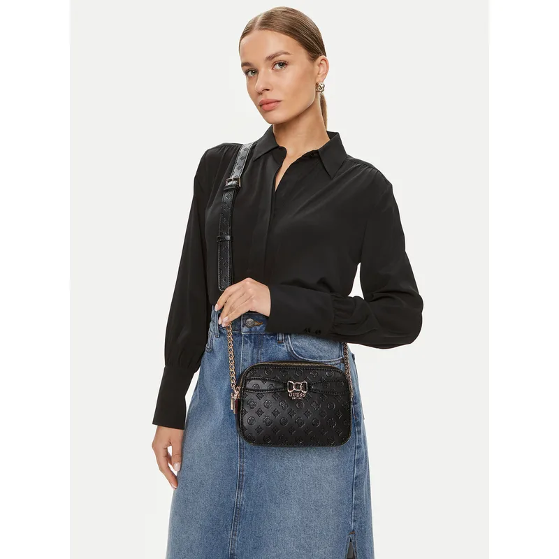 Τσάντα Guess Arlena Logo (PG) HWPG93 36140 Μαύρο