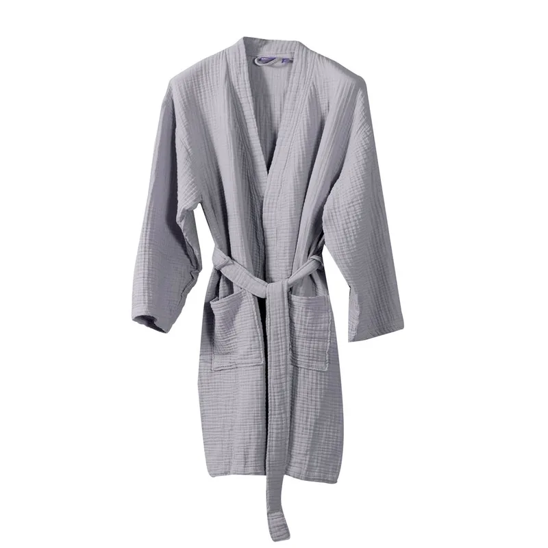 Ρόμπα Ματλασέ Γυναικεία Nef-Nef Homeware Matie Grey SMALL SMALL
