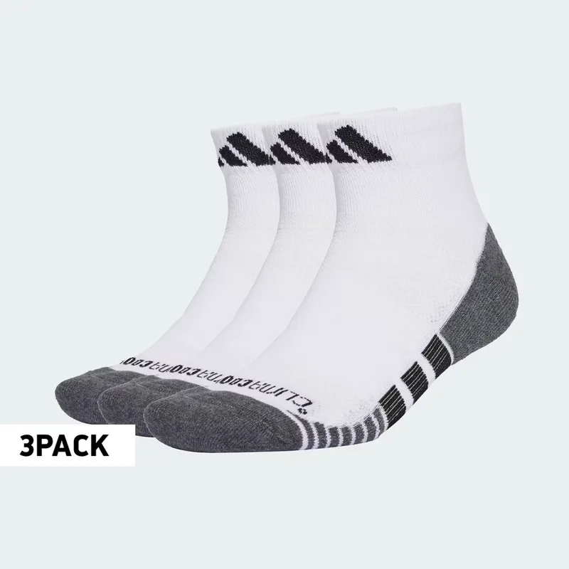 adidas U Performance CLIMACOOL Cushioned Quarter Socks 3- (9000254376_41996)