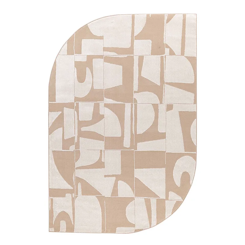 Χαλί (160x230) Royal Carpet Organic Shape 620B Cream