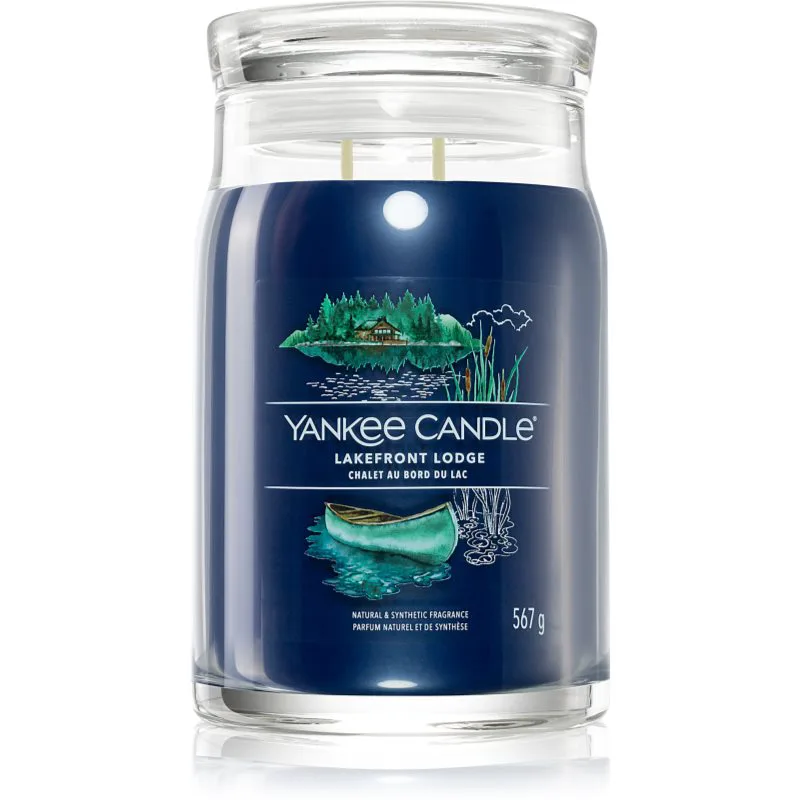 Yankee Candle Lakefront Lodge αρωματικό κερί Signature 567 γρ