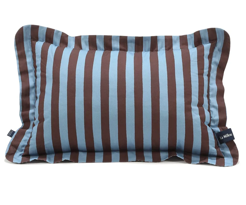 Μεγάλο Παιδικό Μαξιλάρι Stripes Blue