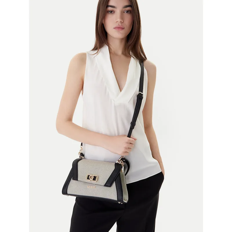 Τσάντα Guess Karnilla HWAG97 19190 Εκρού