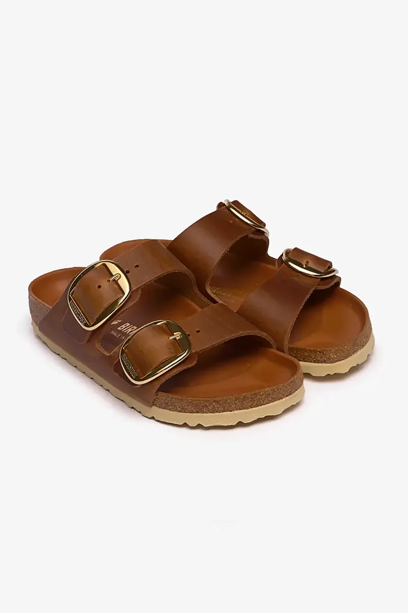 Birkenstock γυναικεία σανδάλια Narrow Fit "Arizona" - 1011073003543 Καφέ