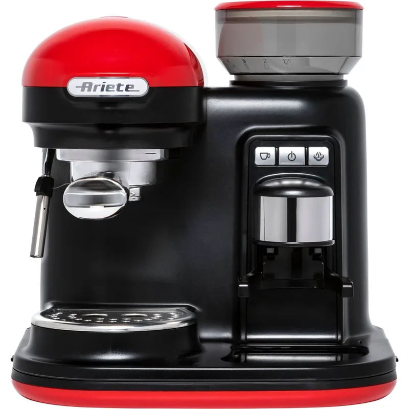 Ariete Moderna Καφετιέρα Espresso με Μύλο Καφέ