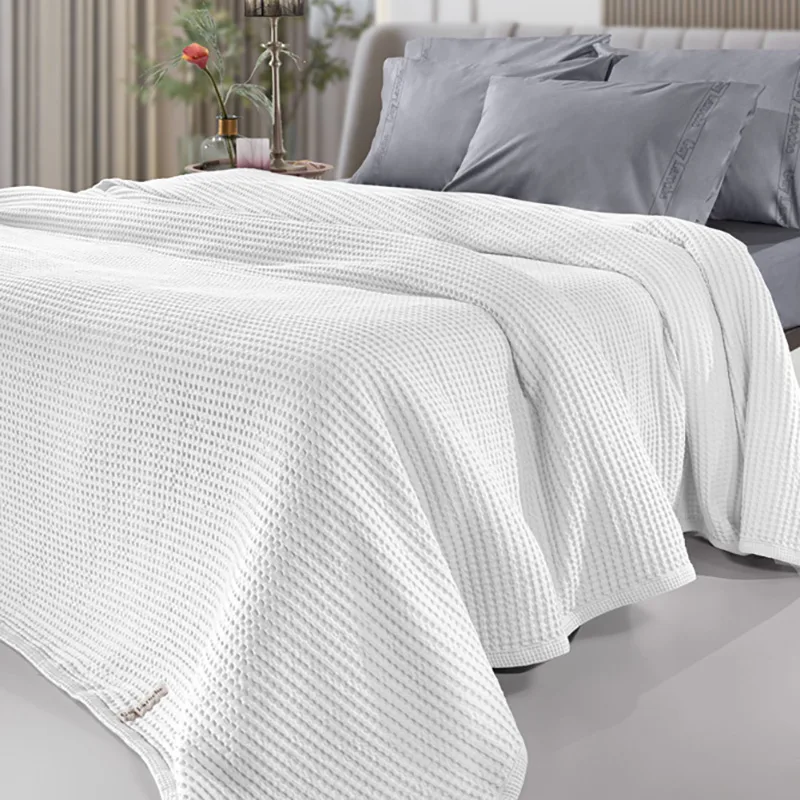 Κουβέρτα Πικέ Υπέρδιπλη 230X240 Guy Laroche Eternity Snow White (230x240)
