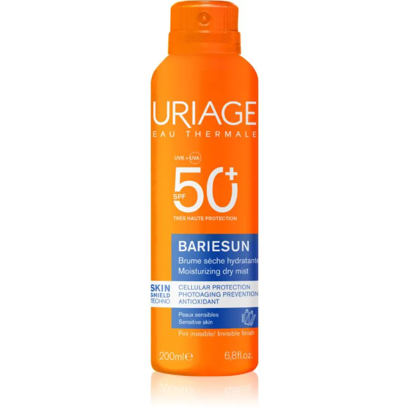 Uriage Bariésun Dry Mist SPF 50+ αντηλιακή ομίχλη σε σπρέι SPF 50+ 200 ml