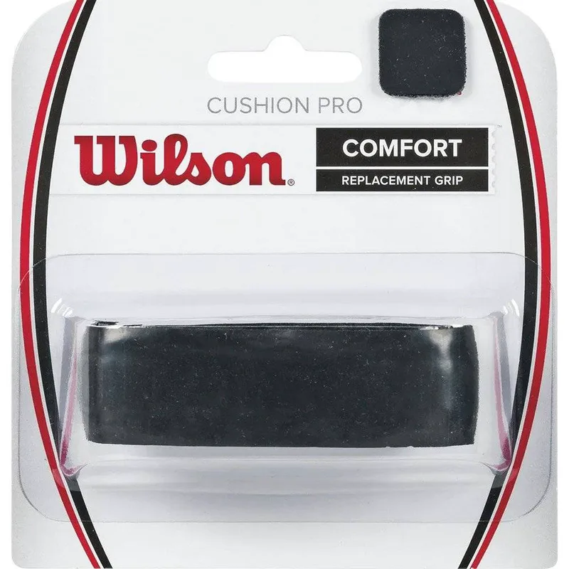 ΓΚΡΙΠ WILSON CUSHION PRO REPLACEMENT GRIP ΜΑΥΡΟ