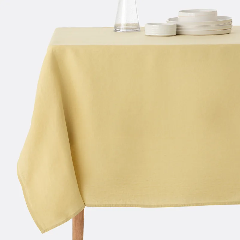 Τραπεζομάντηλο από προπλυμένο λινό 170x250 cm