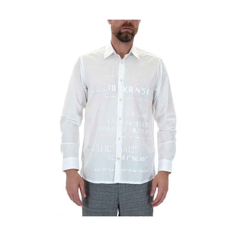 Πουκάμισο με μακριά μανίκια Ted Baker RENWICH CO-ORDINATE PRINT SHIRT MEN