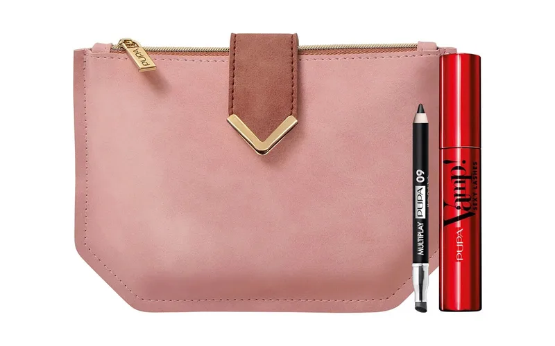 Pupa Vamp! Set (Mascara 12ml, Eye Pencil 1.2g & Handy Bag)