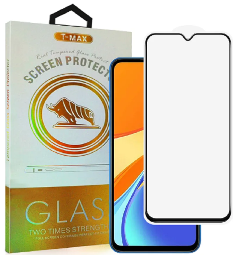 T-Max Premium 3D Tempered Glass Full Glue Fluid Despensing - Αντιχαρακτικό Γυαλί Οθόνης Xiaomi Redmi 9C - Black (5206015065880)