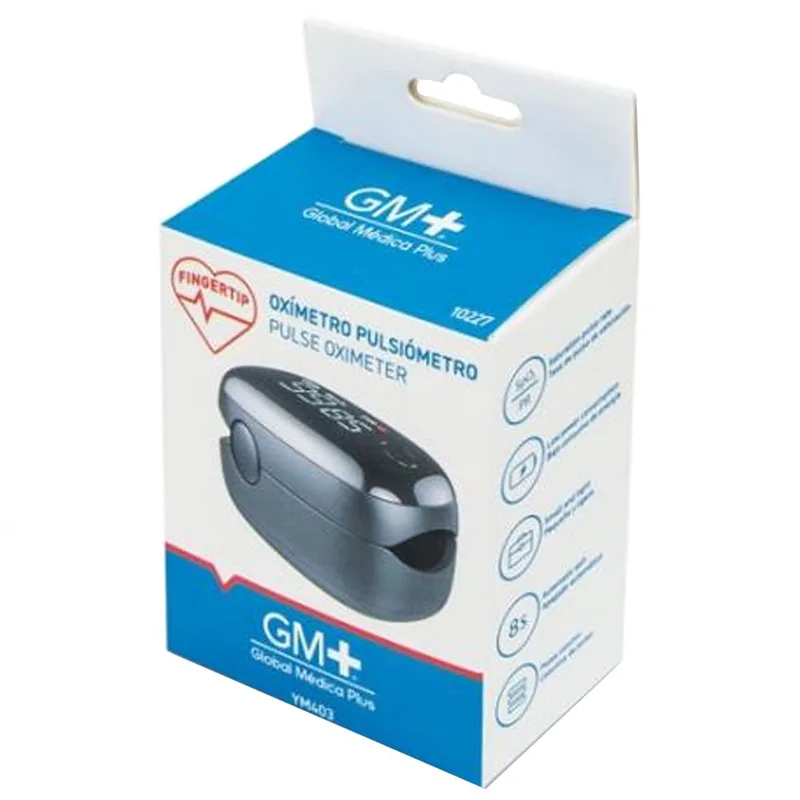 Global Medical Plus Pulse Oximeter Ελαφρύ Παλμικό Οξύμετρο Ακριβείας για το Δάκτυλο 1 Τεμάχιο