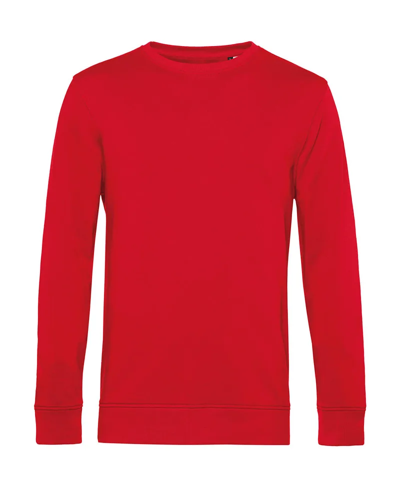 Organic Crewneck Φούτερ Inspire B & C WU31B Red