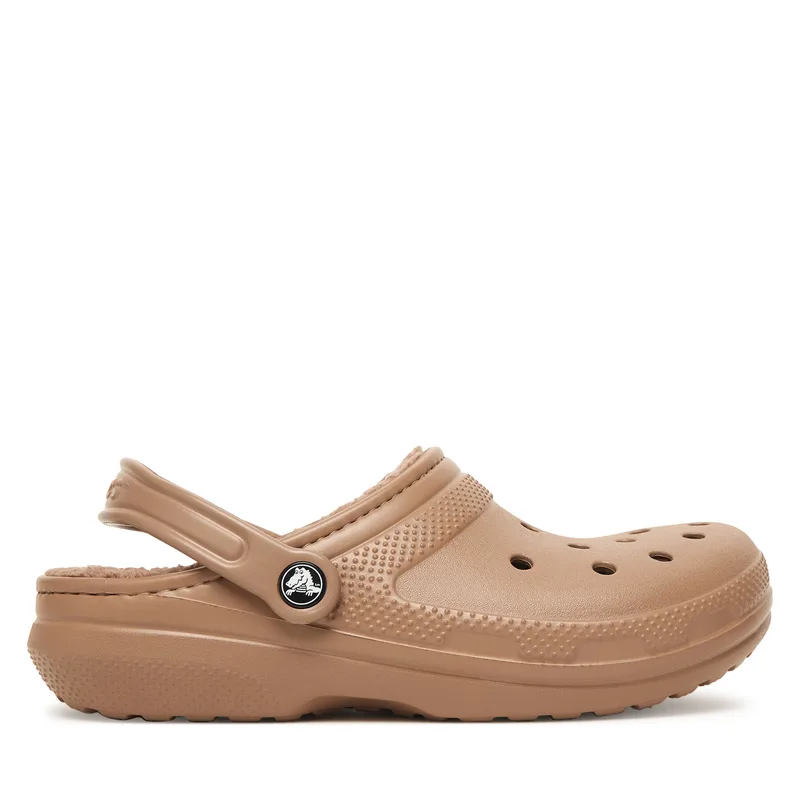 Παντόφλες Crocs Classic Lined Clog 203591 Καφέ