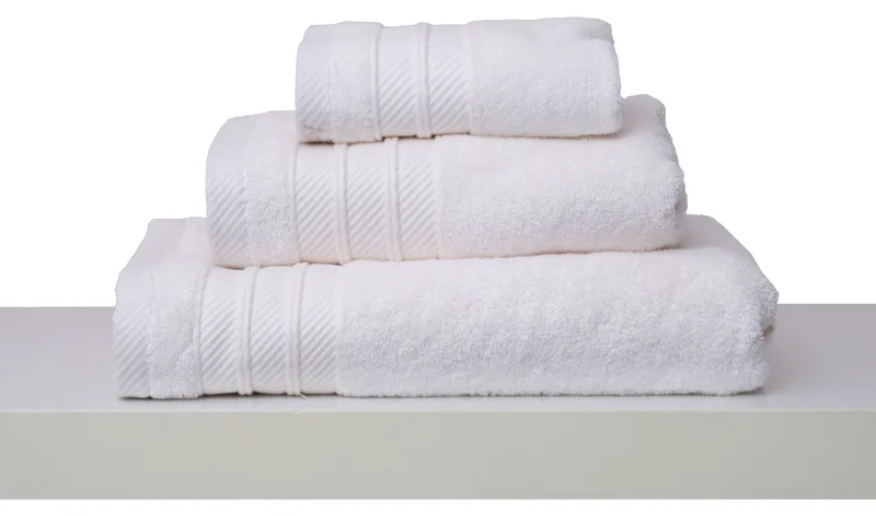 Σετ 3 Πετσέτες 30x50, 50x100, 70x140 Soft 6 Ivory