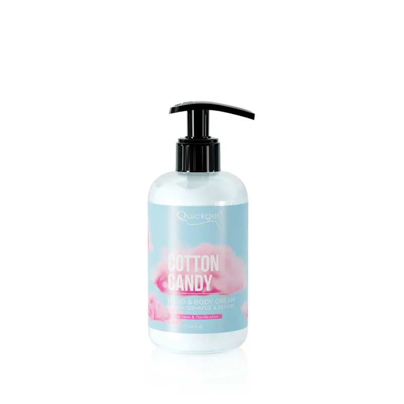 Ενυδατική κρέμα χεριών και σώματος - Cotton Candy - 300ml