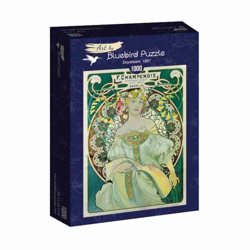 Bluebird-60033-Mucha - Daydream, 1897 - Puzzle 1000 pieces