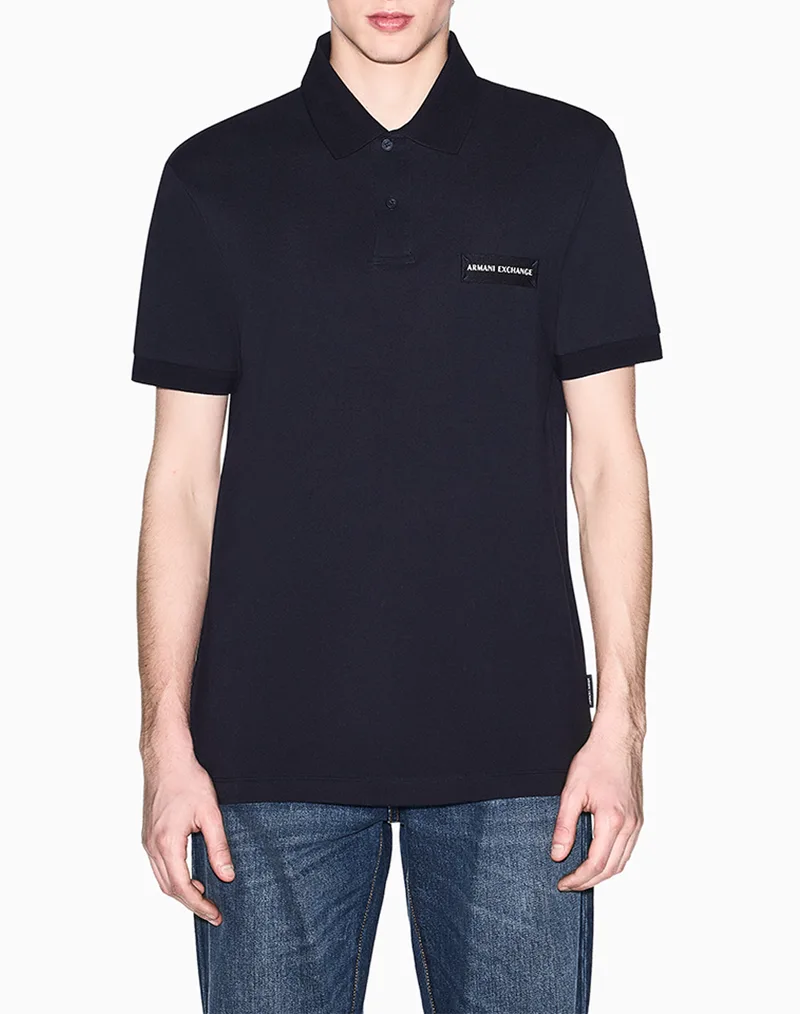 ARMANI EXCHANGE POLO SHIRT XM002390AF13026-UB101 DarkBlue