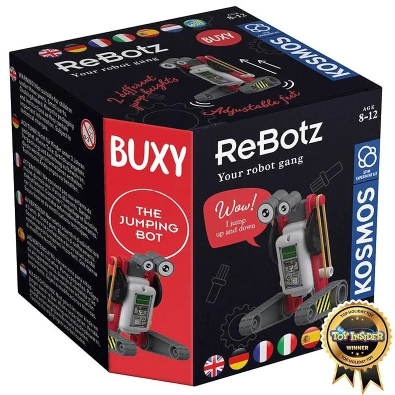 KOSMOS ΠΑΙΧΝΙΔΙ ΕΚΠΑΙΔΕΥΤΙΚΟ ΡΟΜΠΟΤΑΚΙ REBOTZ BUXY STEM KITS