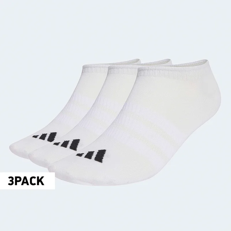 adidas Thin&Light No Show Socks 3 Pair Pack Unisex Κάλτσες (9000261076_8921)