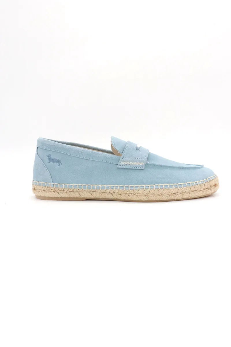 HARMONT&BLAINE ΠΑΠΟΥΤΣΙΑ LOAFER ΕΣΠΑΝΤΡΙΓΙΑ LOGO ΣΙΕΛ