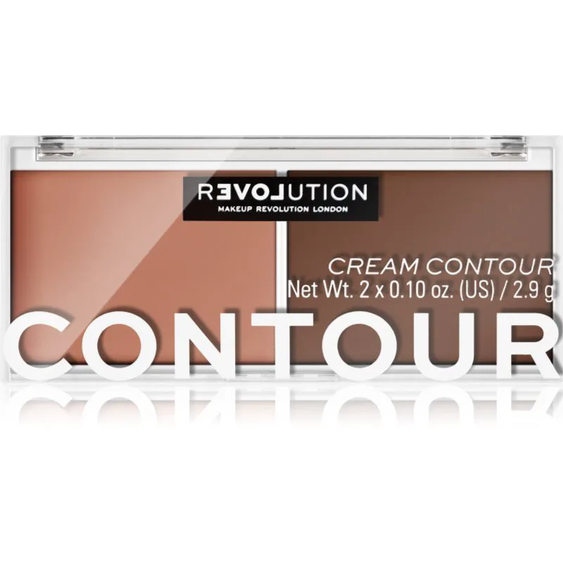Revolution Relove Colour Play μικρή παλέτα περιγράμματος διπλό απόχρωση Medium 6 γρ