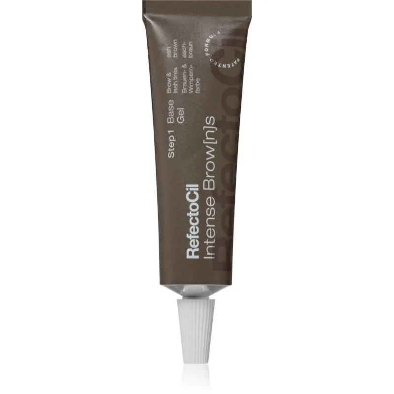 RefectoCil Intense Brow[n]s Base Gel βαφή για φρύδια και βλεφαρίδες με υφή τζέλ απόχρωση Ash Brown 15 ml