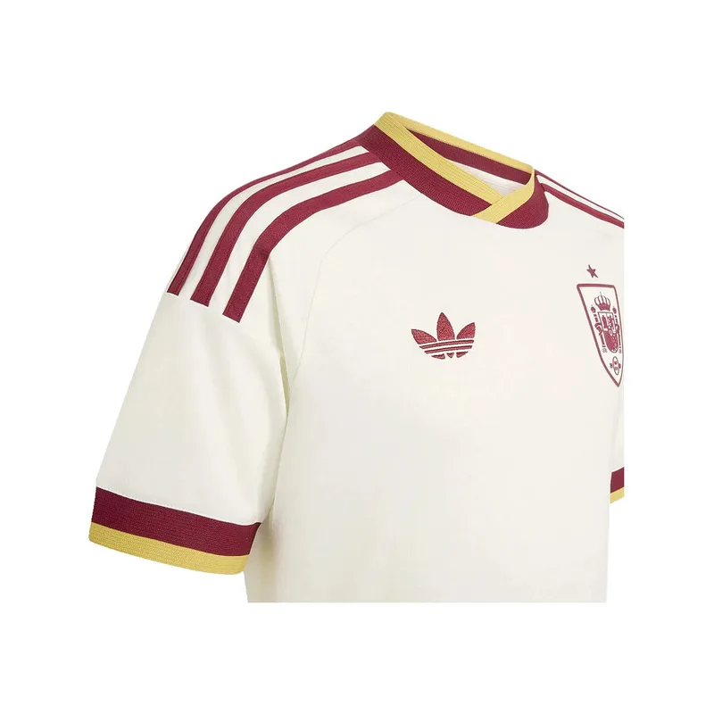 T-shirt με κοντά μανίκια adidas T-shirt Spain 26/27 Away blanc