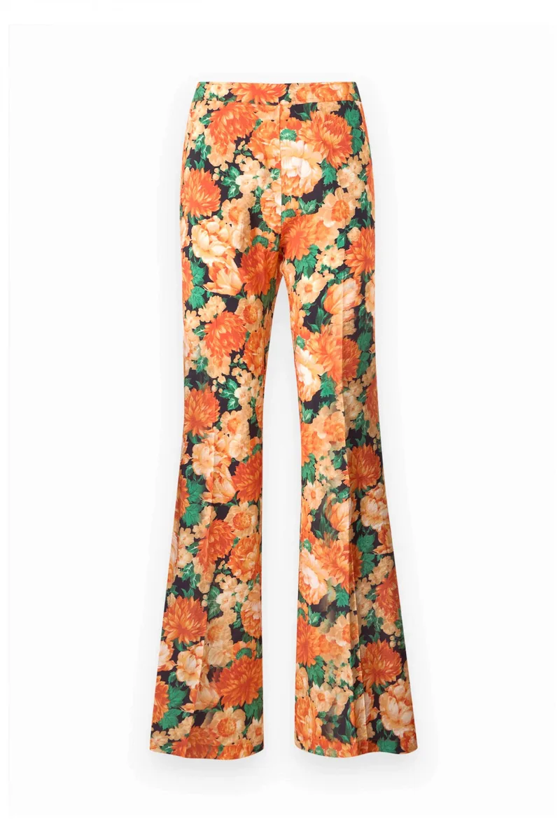 PINKO ΠΑΝΤΕΛΟΝΙ ARESE TROUSERS ΦΛΟΡΑΛ