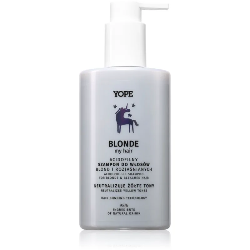 Yope Blonde My Hair Shampoo σαμπουάν για ξανθά μαλλιά 300 ml