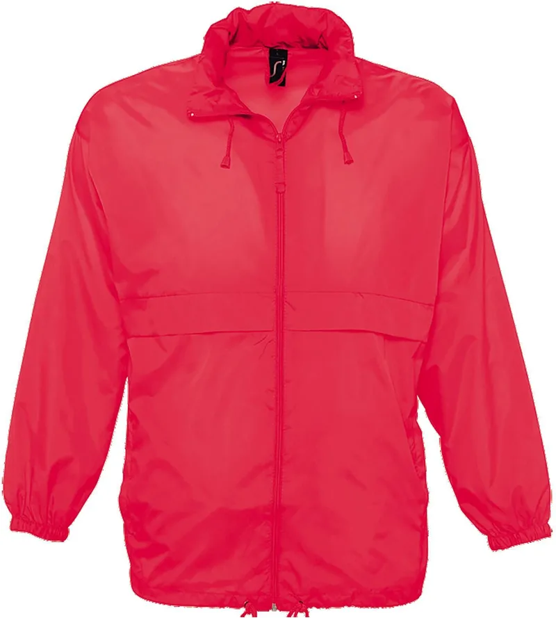 Unisex αντιανεμικό Surf SOLS 32000 Neon Coral