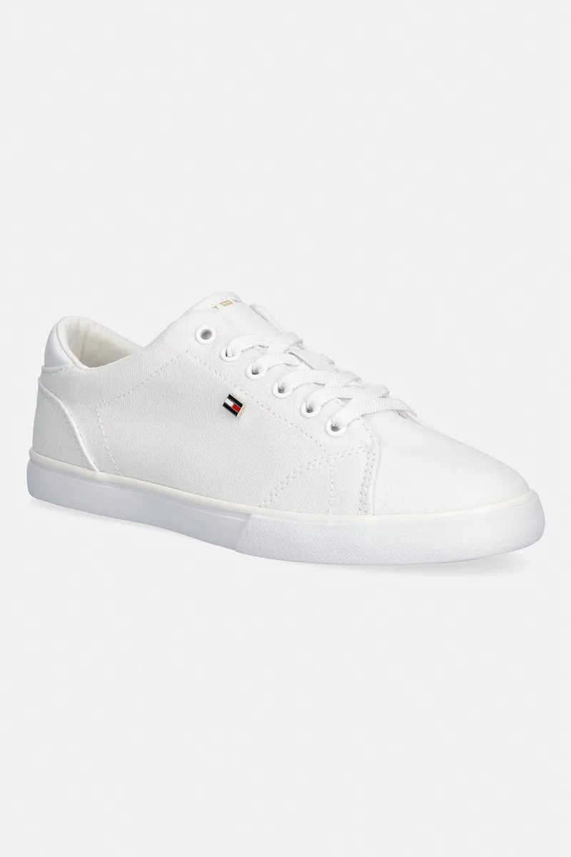 Tommy Hilfiger TH LOW PROFILE VULC CANVAS πάνινα sneakers Γυναικεία