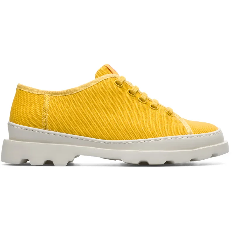 CAMPER Brutus - Casual παπούτσια Για Γυναικεία - Κίτρινο, Μέγεθος 41, Cotton fabric