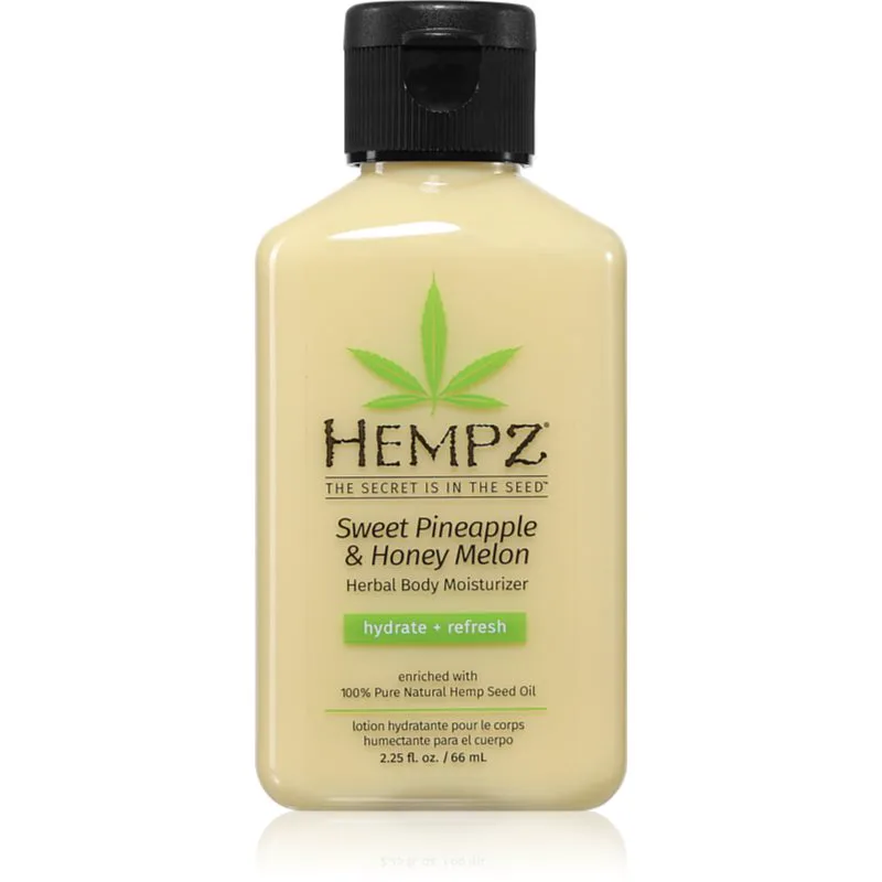 HEMPZ Sweet Pineapple Honey Melon ενυδατικό γαλάκτωμα σώματος 66 ml